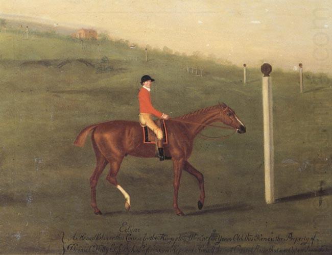 'Eclipse' with Jockey up walking the Course for the King's Plate 1776, Francis Sartorius